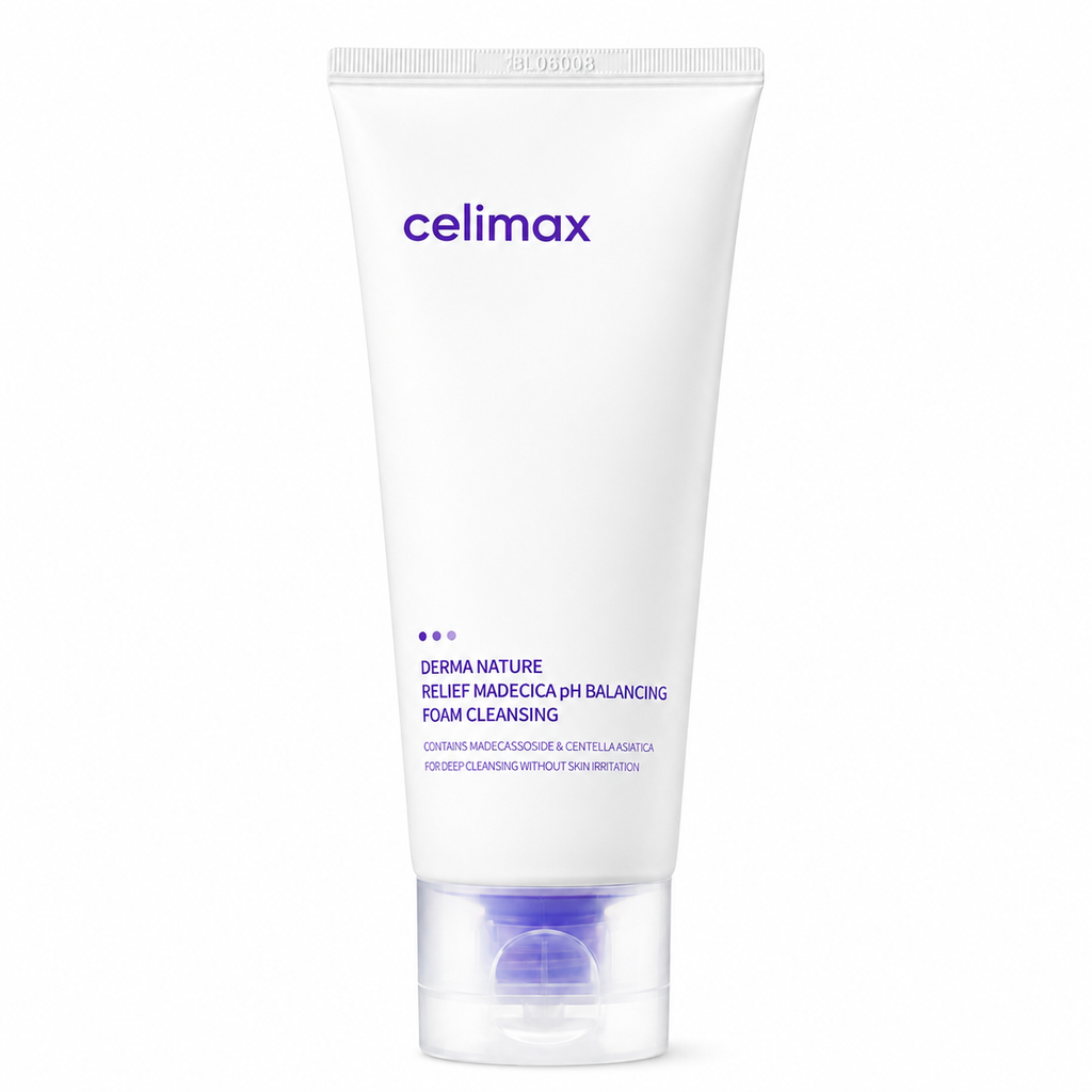 Celimax Derma Nature Relief Madecica pH Balancing Foam Cleansing