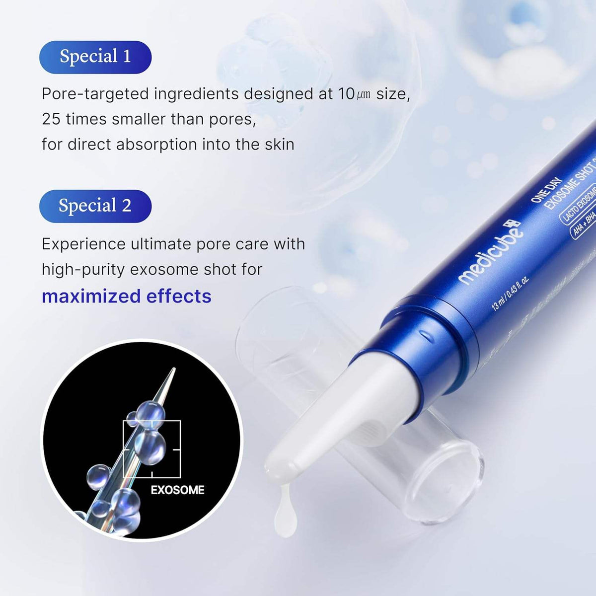 Medicube Exosome Shot Pore Ampoule 25000