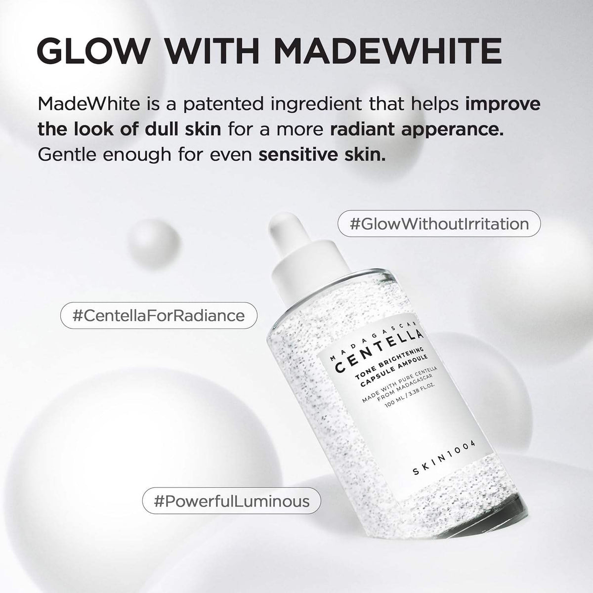 SKIN1004 Madagascar Centella Tone Brightening Capsule Ampoule