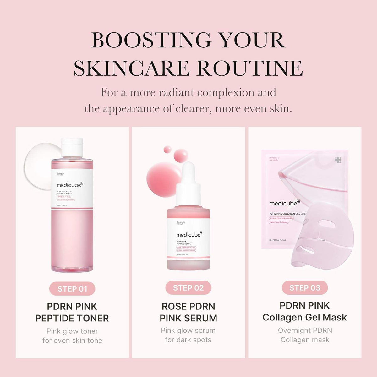 Medicube PDRN Pink Peptide Toner