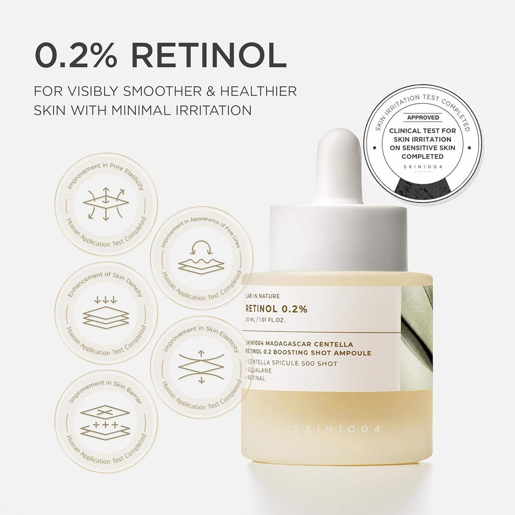 SKIN1004 Retinol 0.2% Boosting Shot Ampoule