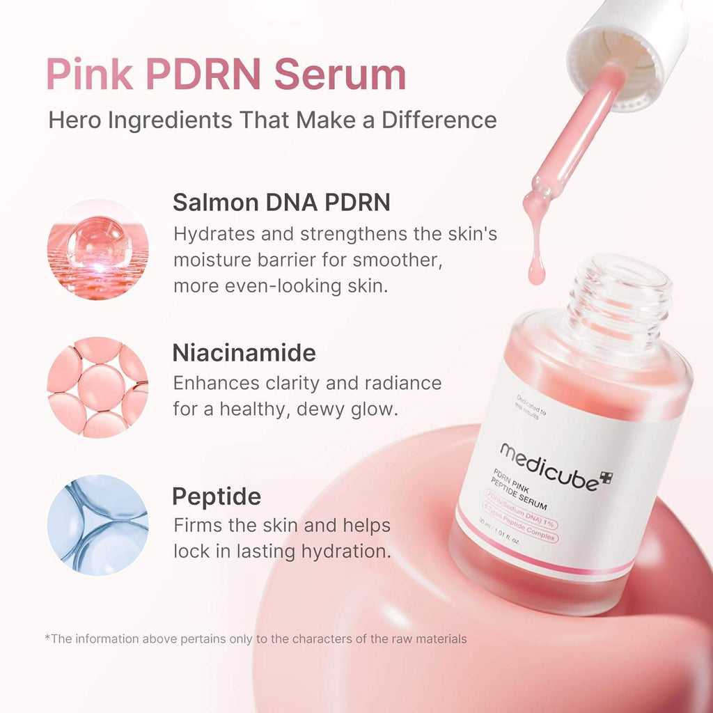 Medicube PDRN Pink Peptide Glow Serum