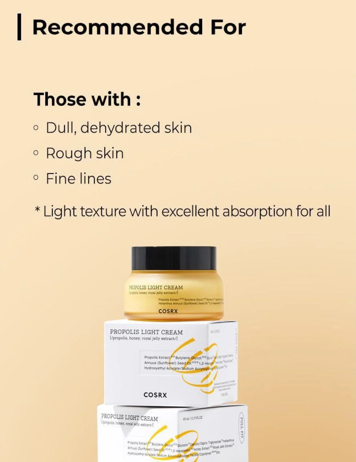 COSRX Full Fit Propolis Light Cream