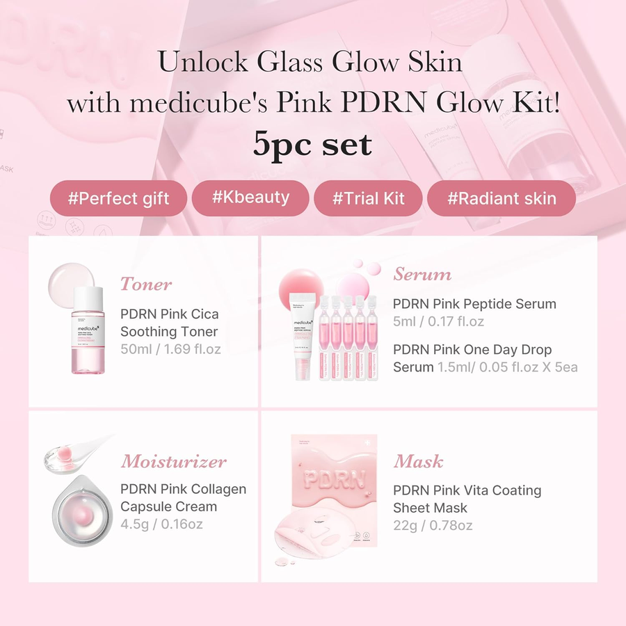 Medicube PDRN Pink Skincare Trial Kit